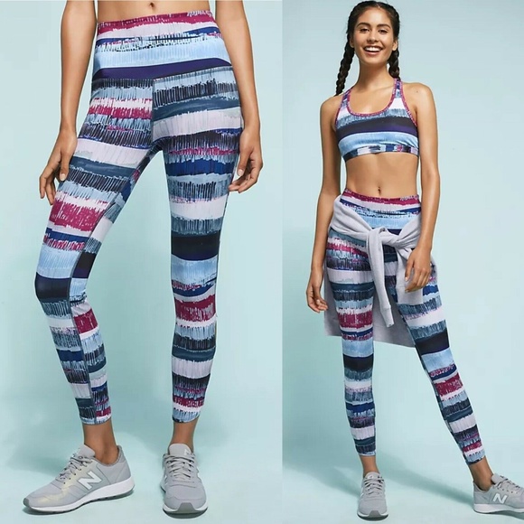 BEYOND YOGA Lux High Rise Midi Leggings in Palm Shadow Print - Picture 1 of 7